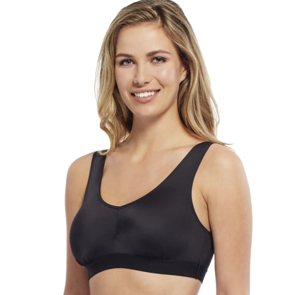 Carole Martin NWT Women's Active Design Wire Free Unpadded Slip On Bra